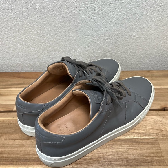 Greats Ash Gray Leather Men's Sneakers - Picture 10 of 10